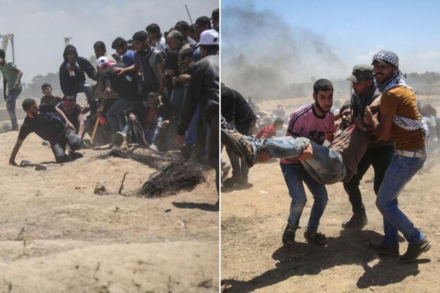 Столкновения в секторе Газа: десятки погибших, тысячи раненых