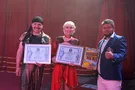 В цирке "Кобзов" бросали ножи в живую мишень
