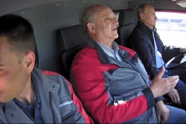 Открытие Крымского моста: Путин оконфузился с КамАЗом