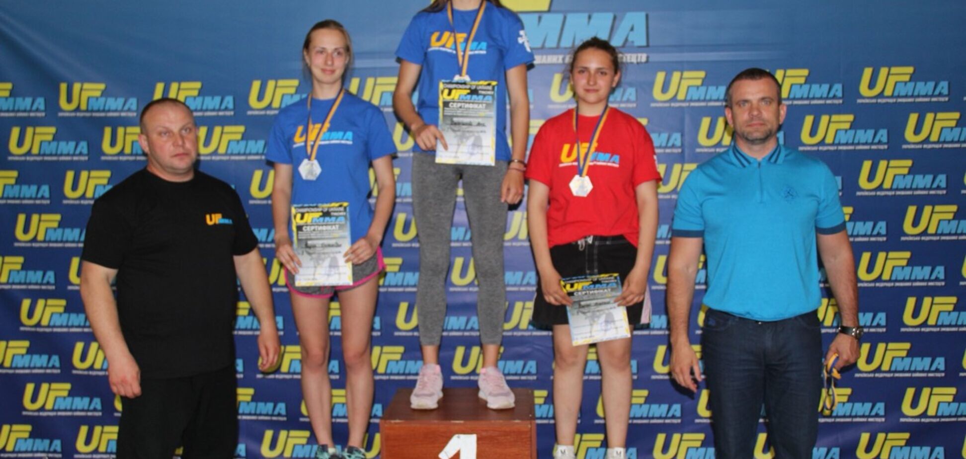 Итоги первого чемпионата Украины UF MMA