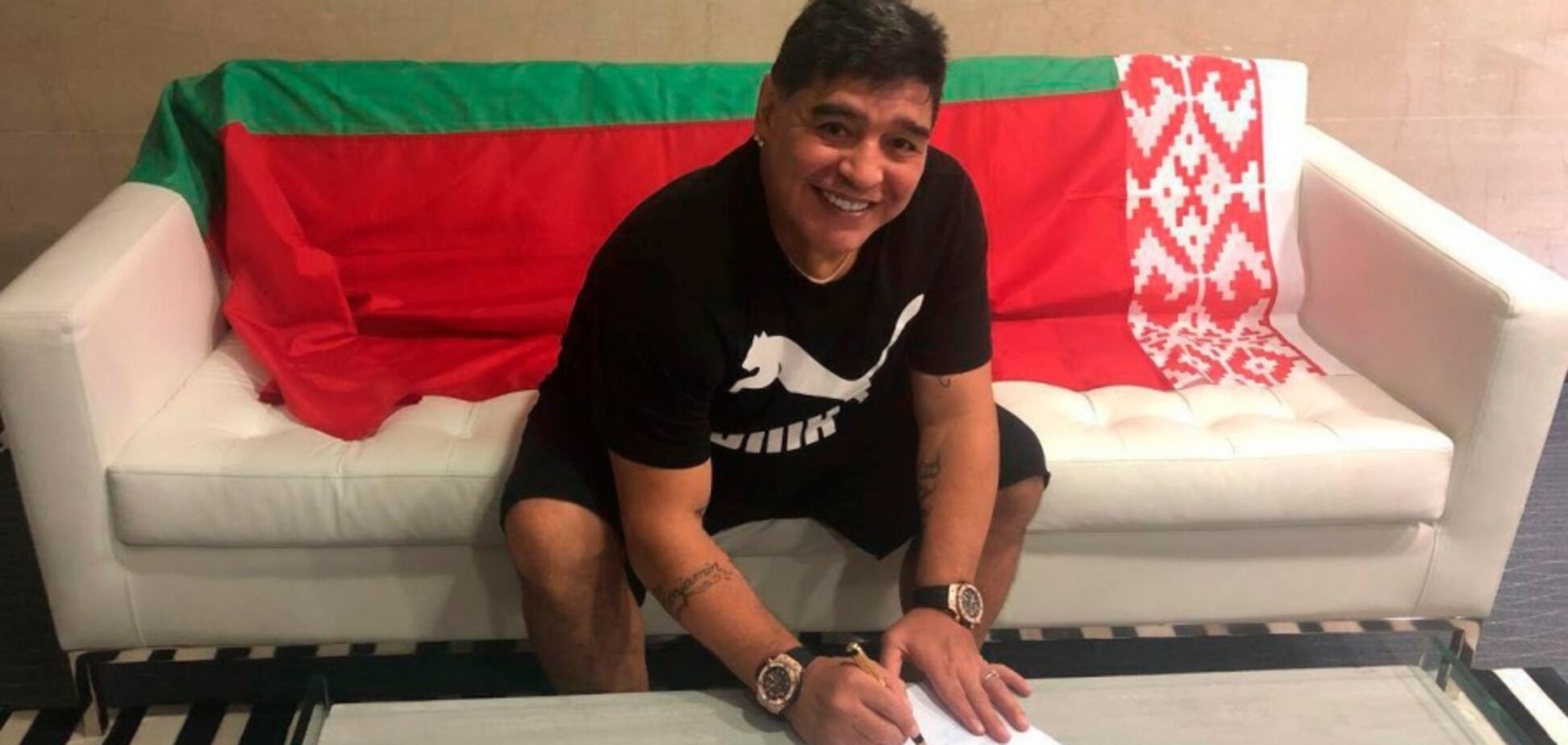 'Динамо' Милевского подписало Марадону