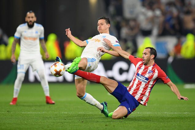 Марсель - Атлетико: видео голов финала Лиги Европы