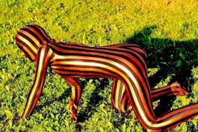 'Колорады' у 'совков': журналист показал глобальные изменения символа