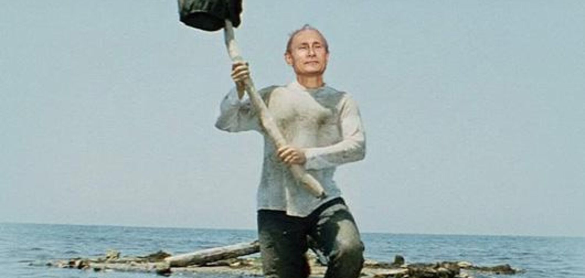 ПОНТонный мост и Путин на коне