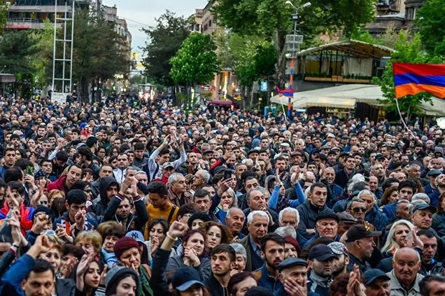 протесты в Армении