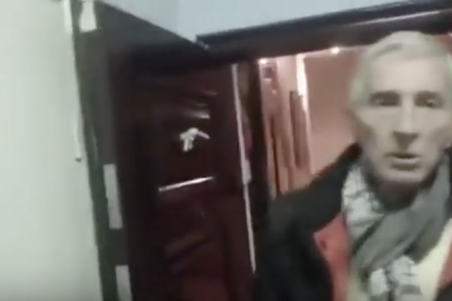 В Киеве пенсионер стрелял в коллекторов: пользователи заподозрили фейк