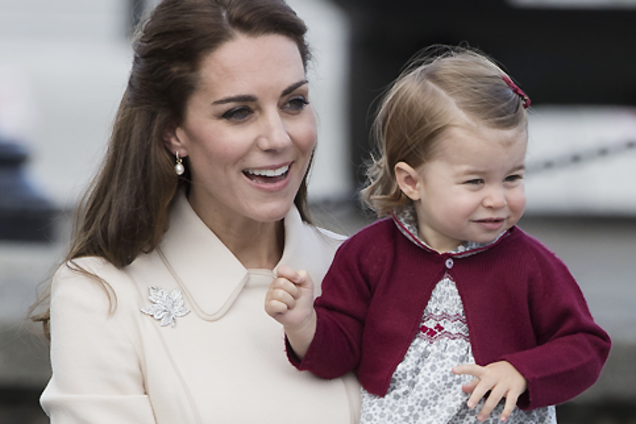 Кейт Міддлтон з дочкою