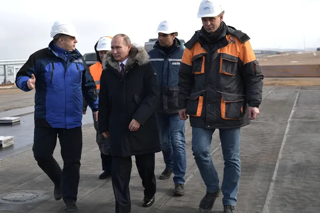 Владимир Путин, Крымский мост