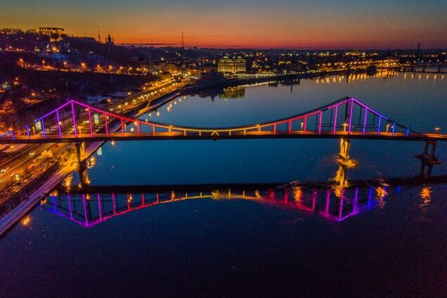 Киев с высоты: опубликованы невероятные фото