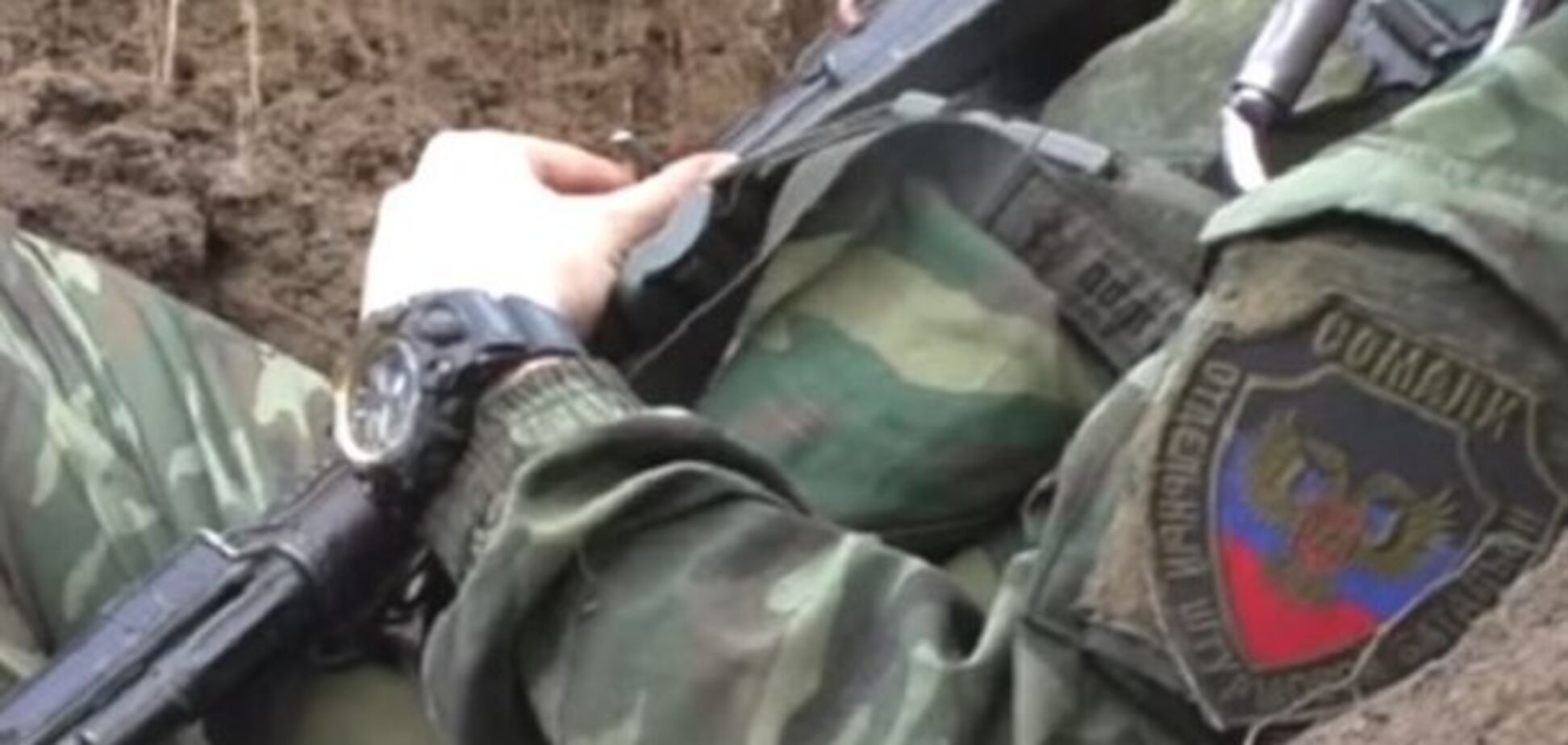 В Горловку зайшли российские войска с шевронами 'Сомали'