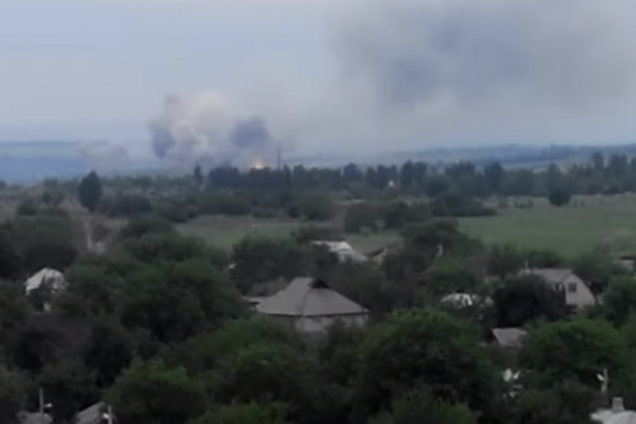 Террористы накрыли огнем позиции ВСУ