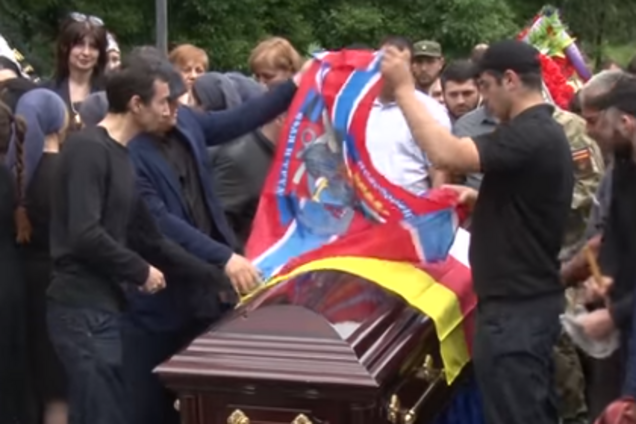 Терориста 'Мамая' поховали: на відео засвітився вбивця 'Мотороли'