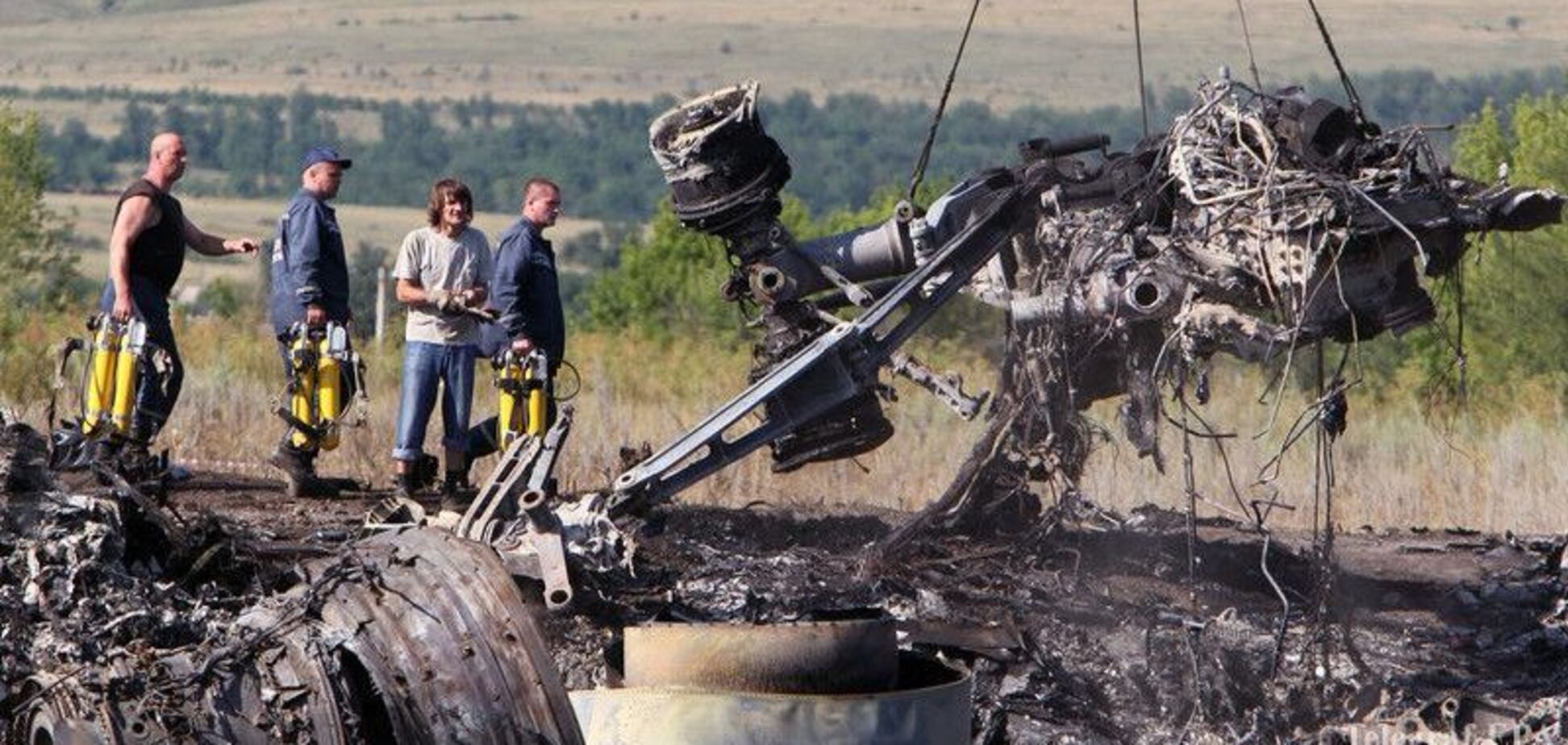 Крушение боинга на Донбассе