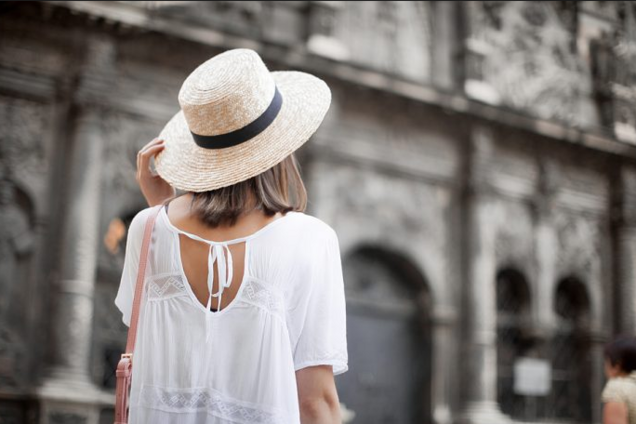 шляпа канотье