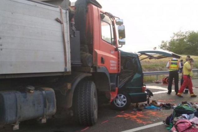 В Венгрии разбился автобус