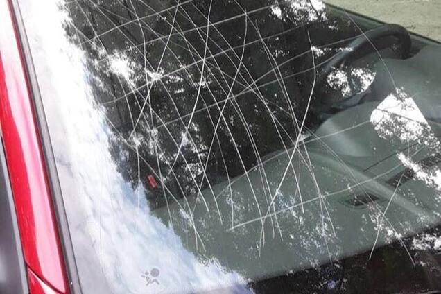 'Очень чесались руки!' В Киеве вандал устроил переполох