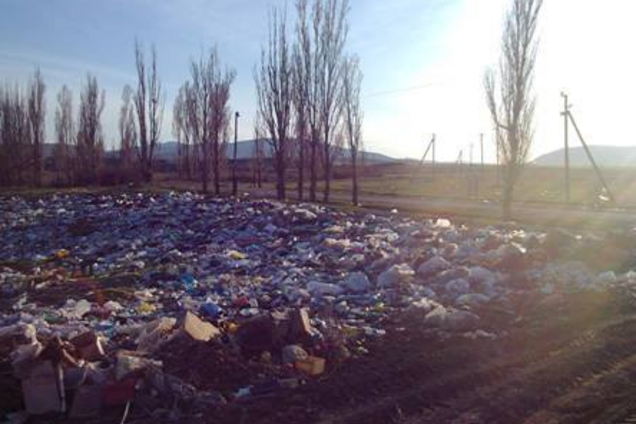 'Регион чистоты': в Крыму оккупанты превратили село в свалку