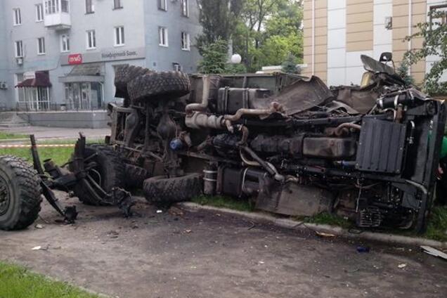 Тогда в ДАП уничтожили два КамАЗа россиян