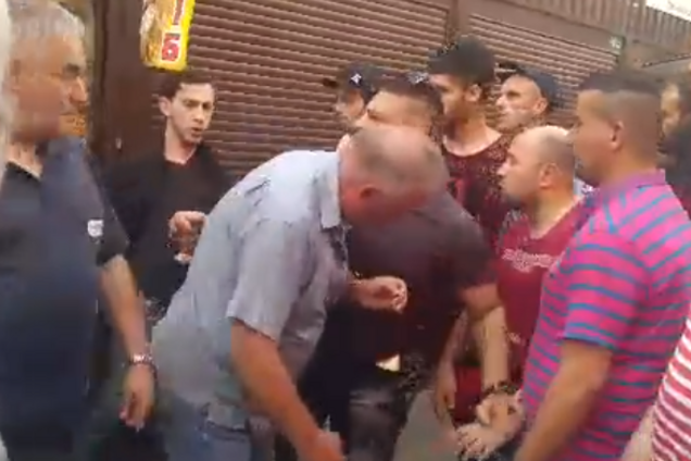 В Киеве избили экс-военного из-за замечания