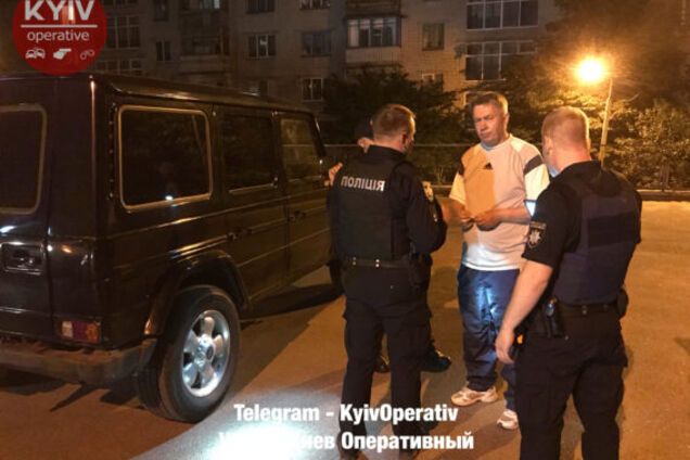 'Я не ехал, я пешеход': в Киеве экс-нардепа поймали пьяным за рулем