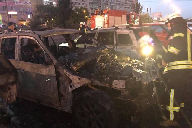В Киеве сожгли авто помощнику Мосийчука