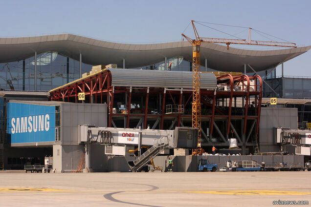 Как меняют терминал D в 'Борисполе': в сеть попали фото