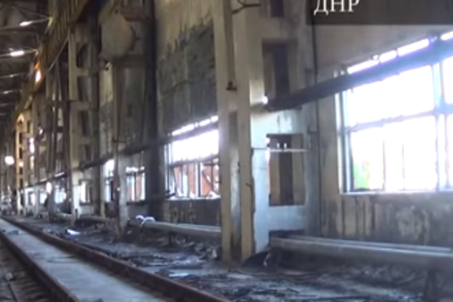 Появилось видео разрухи в Донецке
