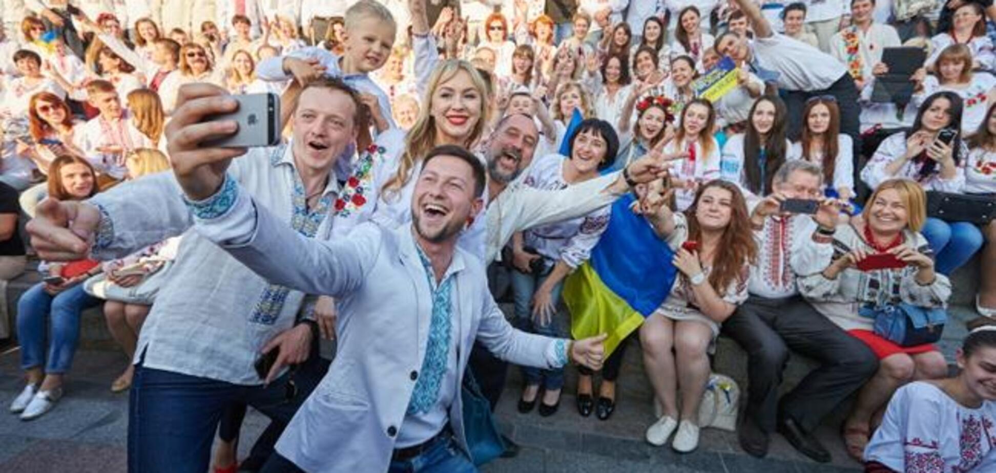 В Киеве проведут мегамарш в вышиванках