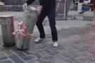В Киеве водитель устроил беспредел на пешеходной зоне: опубликовано видео