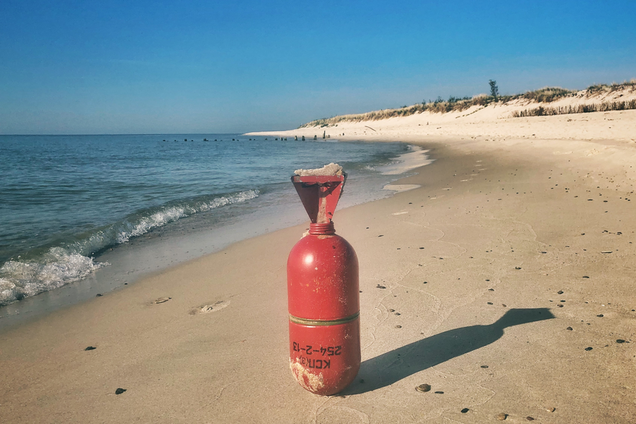 В Польше на пляже нашли ракеты из подлодок РФ