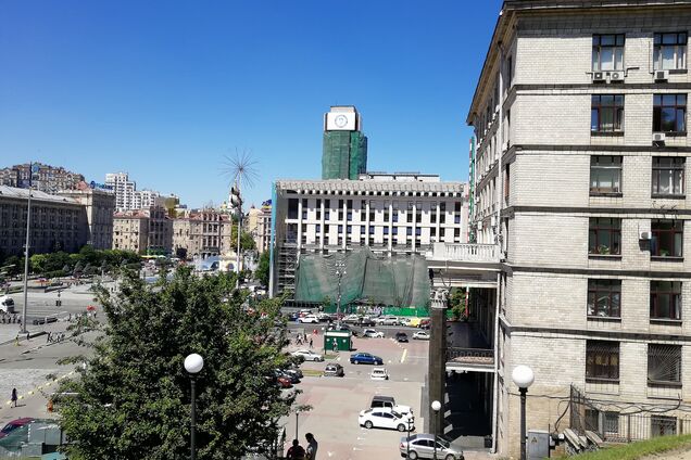 Как выглядит новый фасад Дома профсоюзов в Киеве: опубликованы фото и видео 