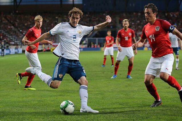 Збірна Росії з футболу зганьбилася перед ЧС-2018