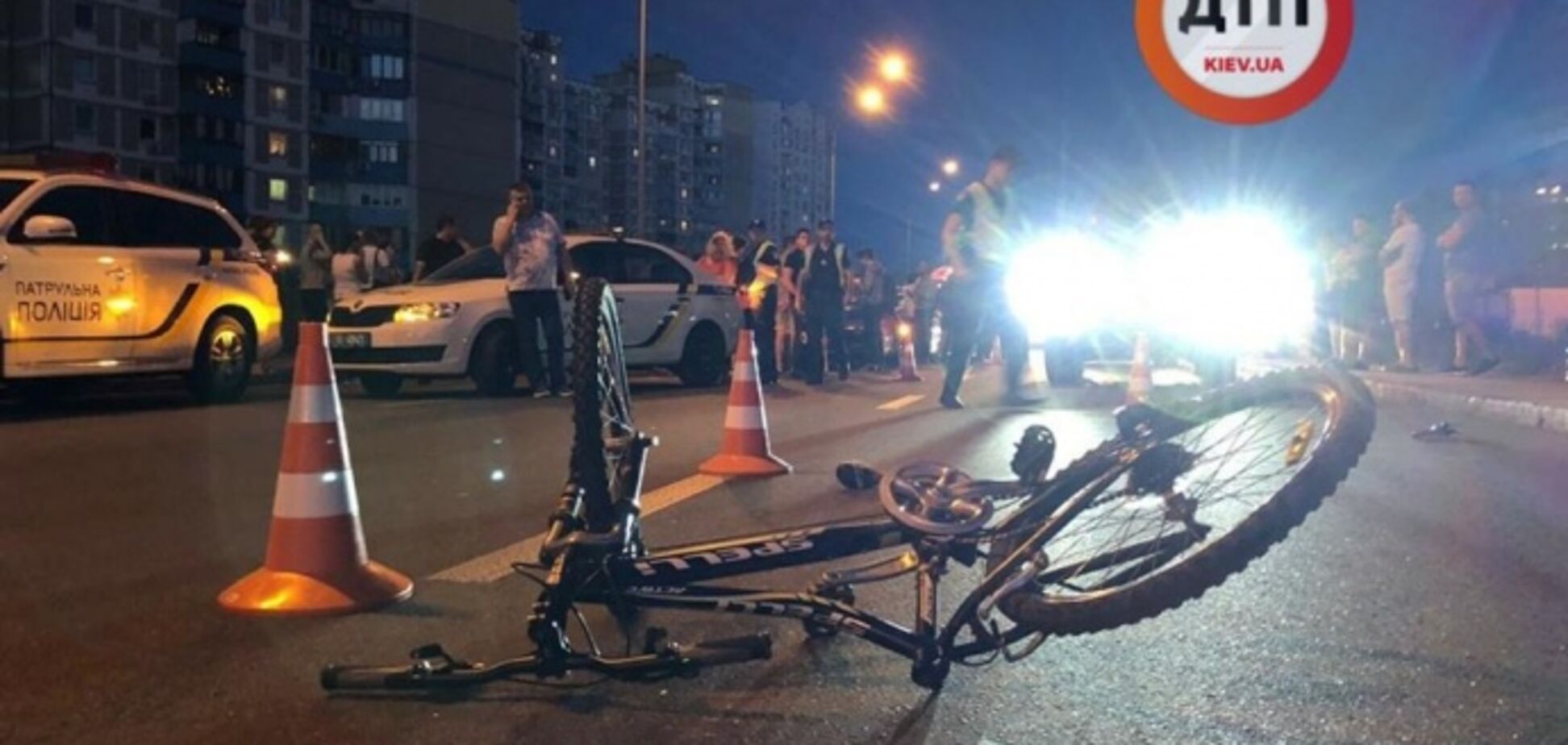 У поліції розповіли, хто збив дитину на велосипеді у Києві