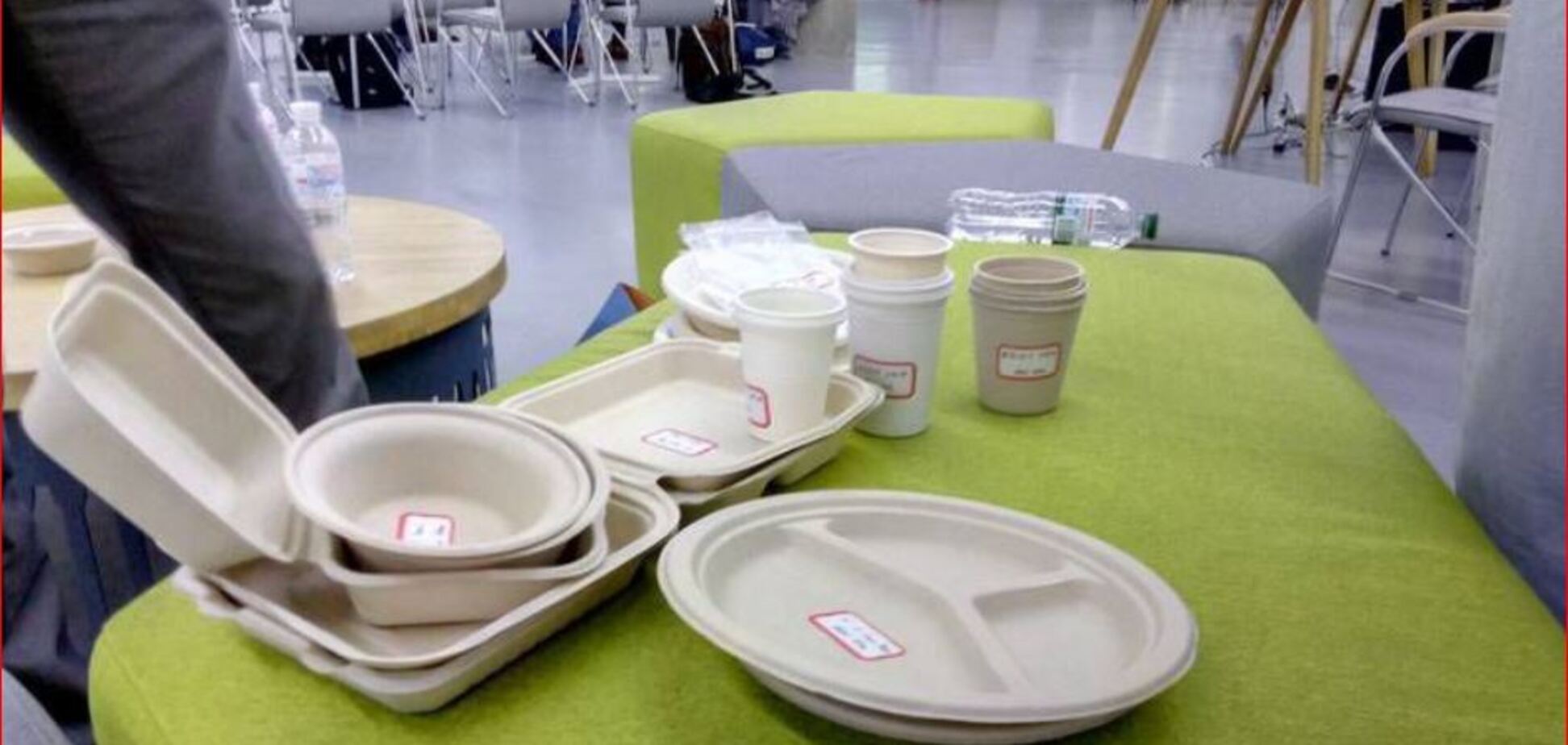 Разлагается за полтора месяца: в украинской Венеции будут делать уникальную эко-посуду