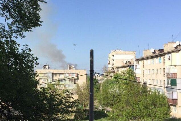 Взрывы в Балаклее: появились фото с высоты птичьего полета