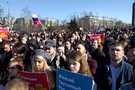 митинг, Россия, "он нам не царь"