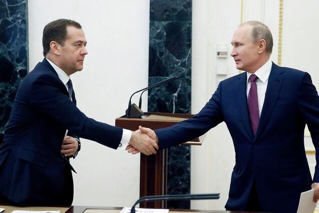 Путін знову залишив Медведєва: озвучена причина міцного тандему