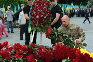 Всеукраинский союз ветеранов АТО и Соцпартия почтили память погибших во Второй мировой