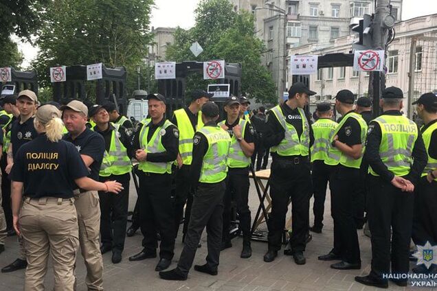 У Києві пройшли зіткнення