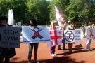 Митинг в Грузии