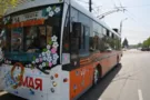 В России запустили троллейбус с могилой Неизвестному солдату