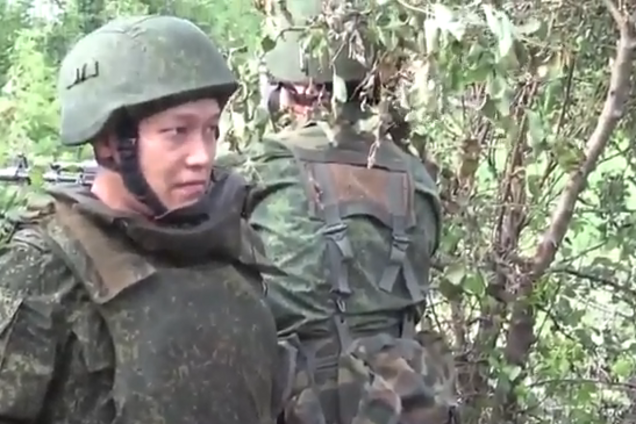 Найманець Путіна на Донбасі зганьбився на камеру: опубліковано відео