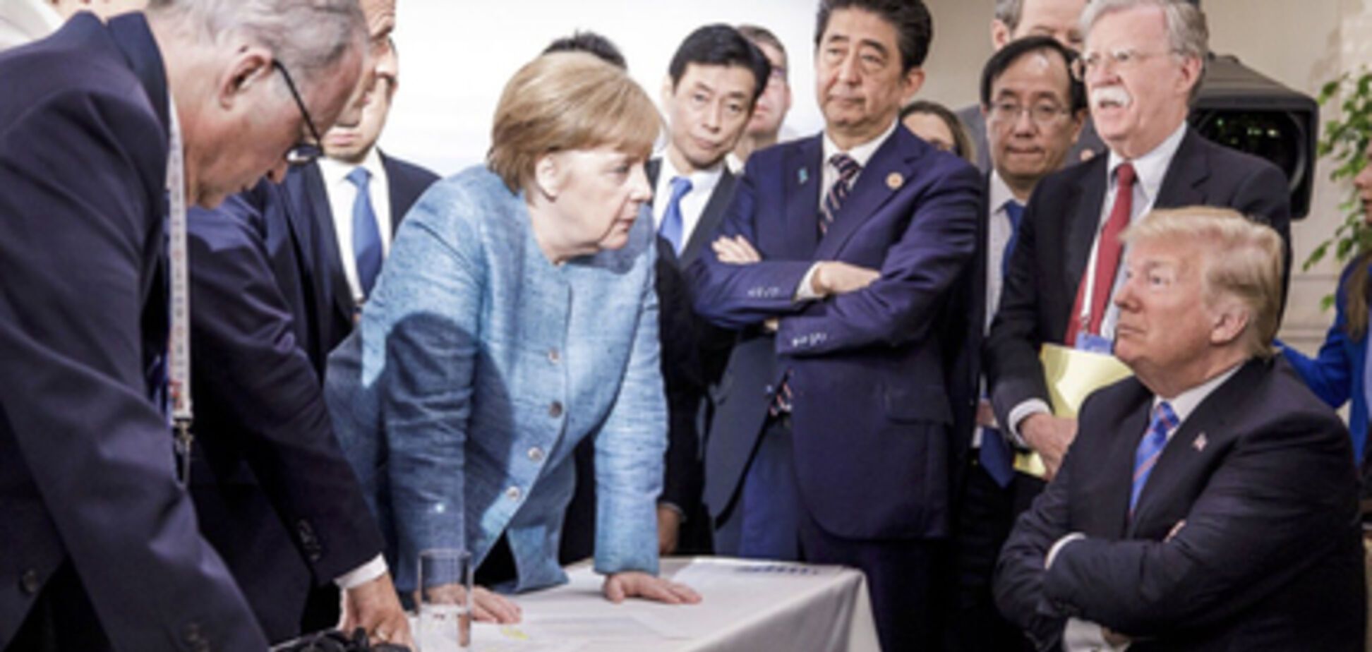 Трамп устроил демарш на саммите G7