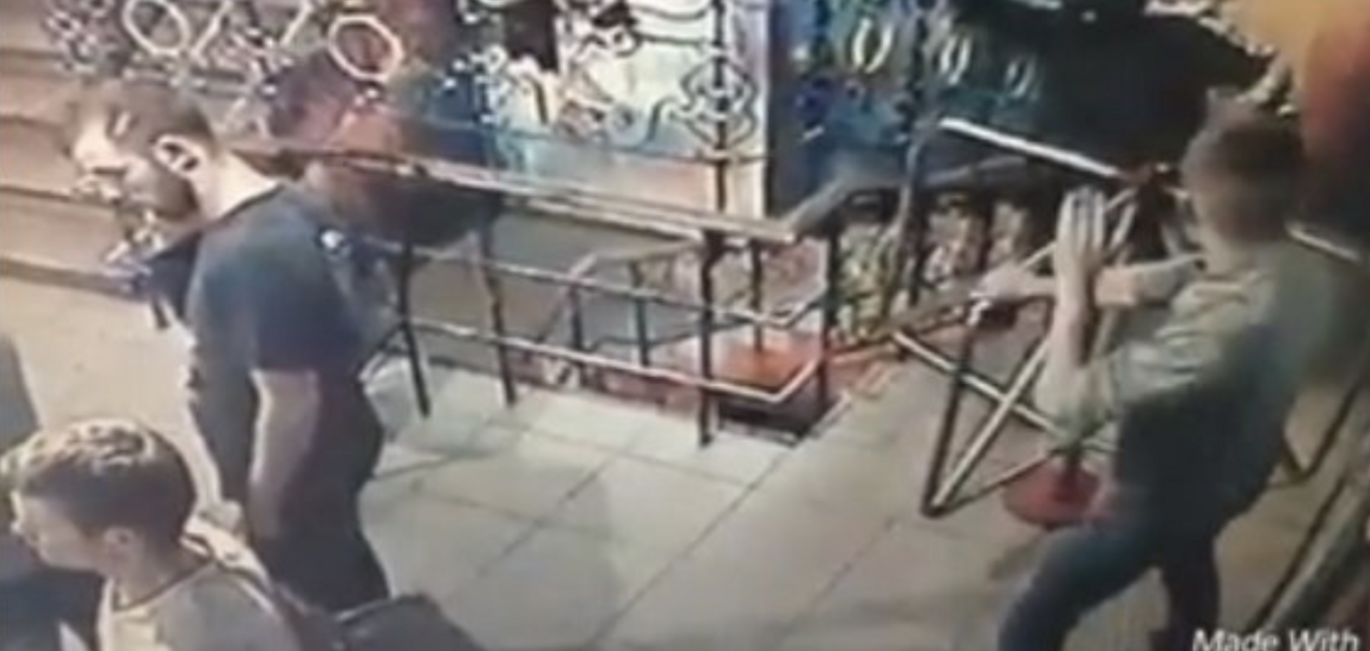 Взрыв в клубе в Сумах: момент попал на видео