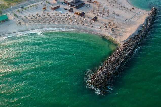 Бердянская коса с высоты: опубликованы невероятные фото