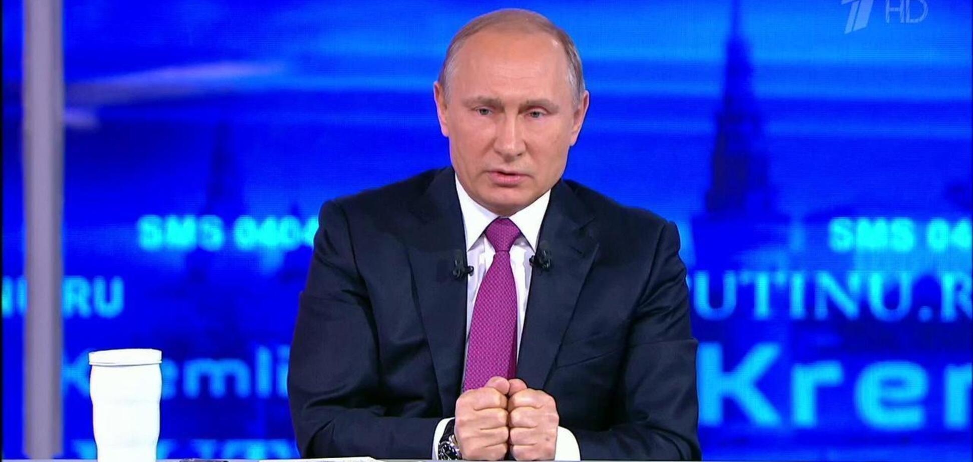 Путин на прямой линии сделал страшную вещь