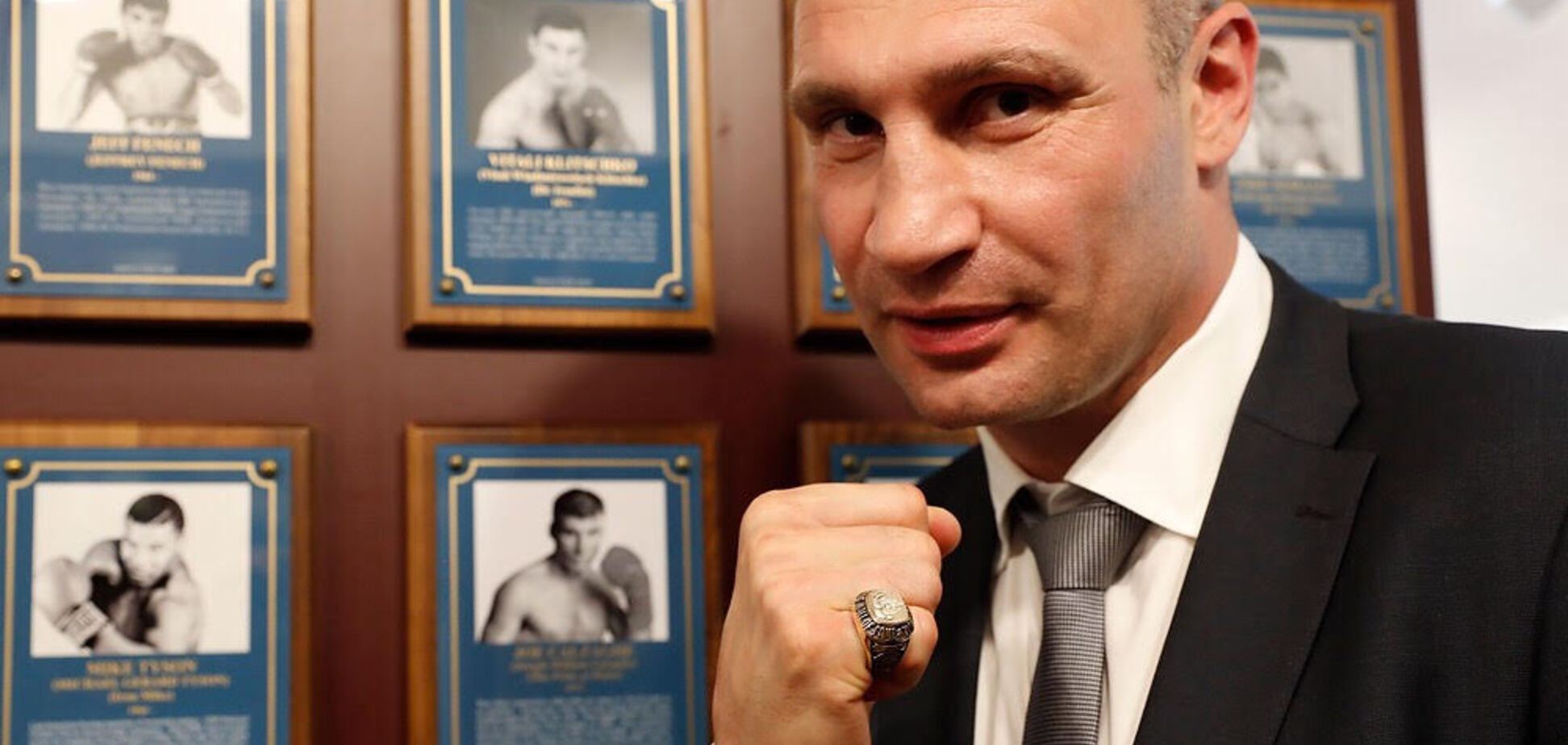 Віталія Кличка першим з українців ввели до Міжнародної зали боксерської слави