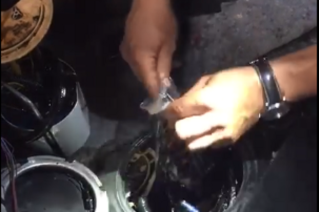 На украинской границе поймали 'нафаршированный' контрабандой автомобиль