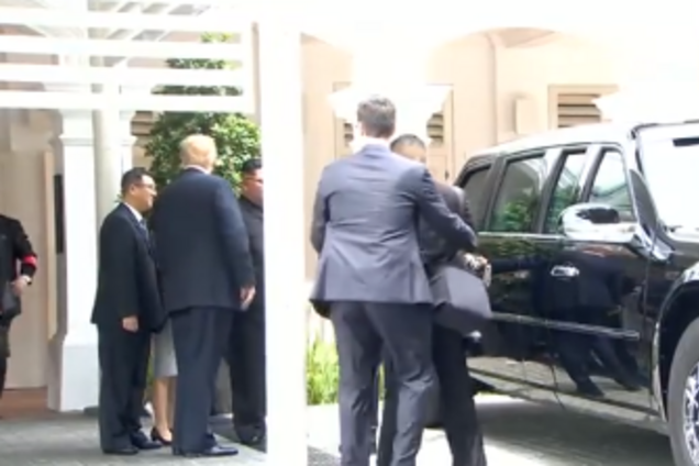 На встрече Трампа и Ына произошла потасовка