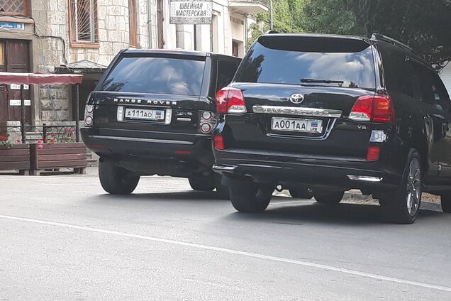 В Крыму засекли отжатые внедорожники из 'ЛНР'